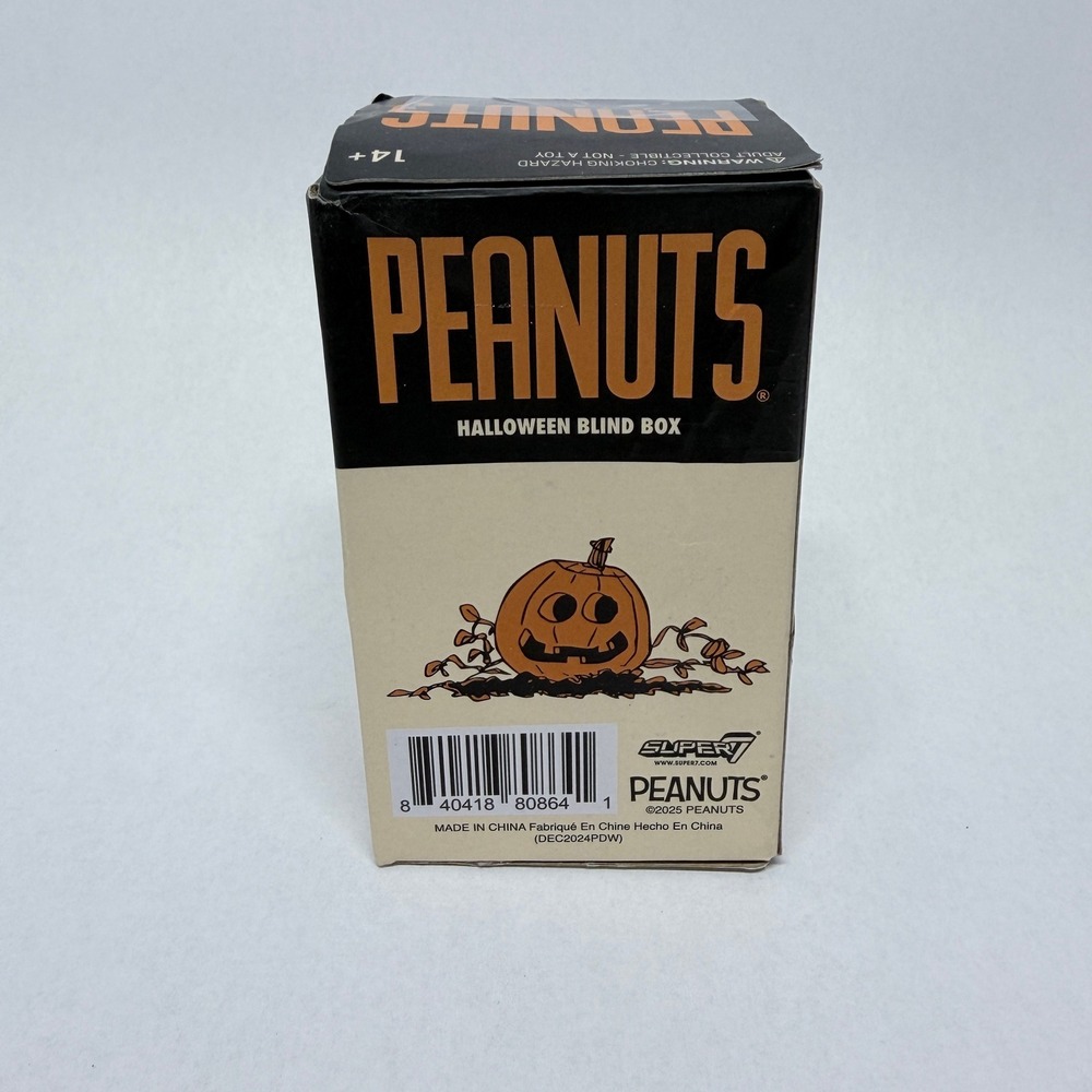 Super7 Peanuts Halloween Blind Box ReAction Figure Mystery Snoopy Charlie Brown